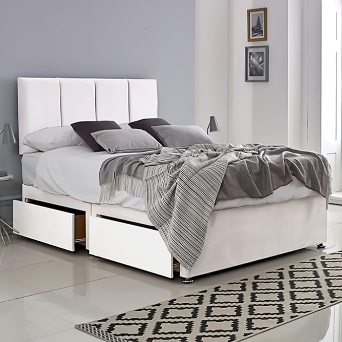 Divan King Size Bed 5ft | Including Mattress & Headboard
