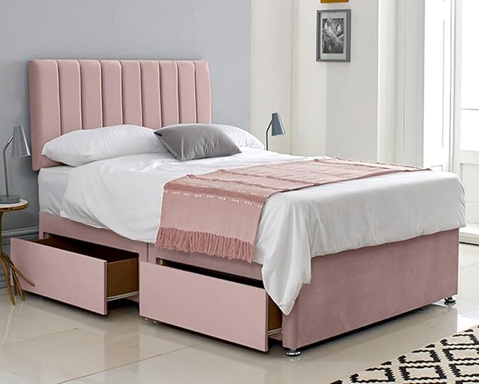 Divan Double Bed 4ft6" | Including Mattress & Headboard