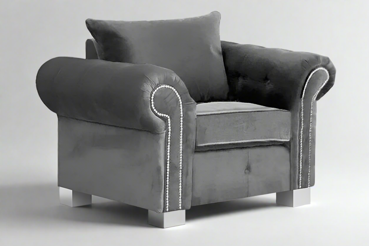 Olympia Full Back Sofa | Including Footstool