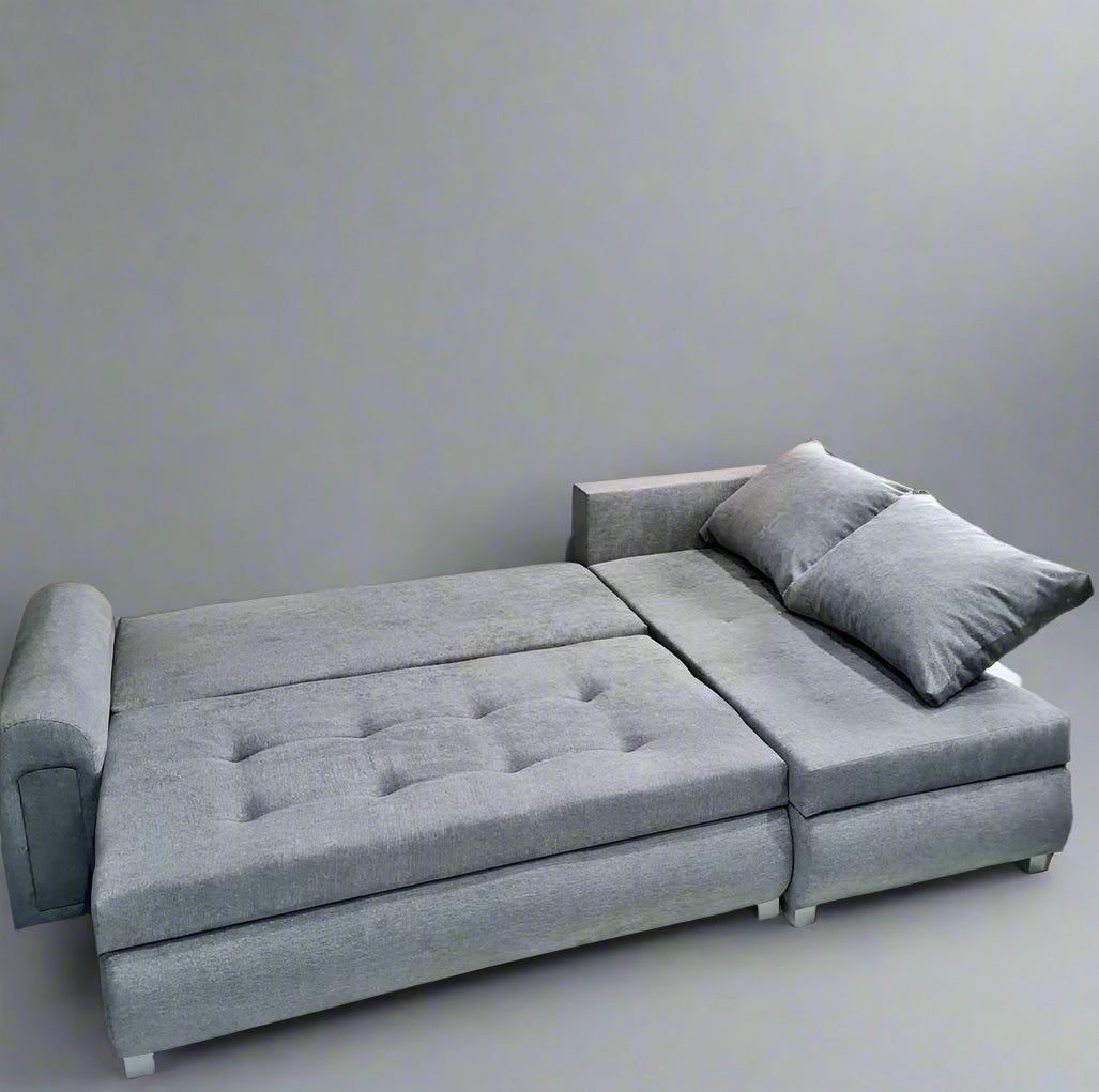 Berlin Sofa Bed | 3 Seater Corner Storage Sofa Bed | L-Shape Sofa Bed
