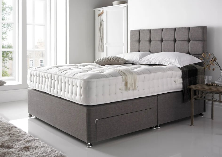 Divan Super King Size Bed 6ft | Including Mattress & Headboard