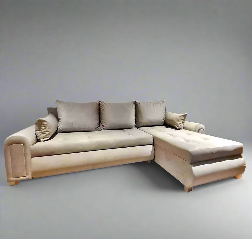 Berlin Sofa Bed | 3 Seater Corner Storage Sofa Bed | L-Shape Sofa Bed